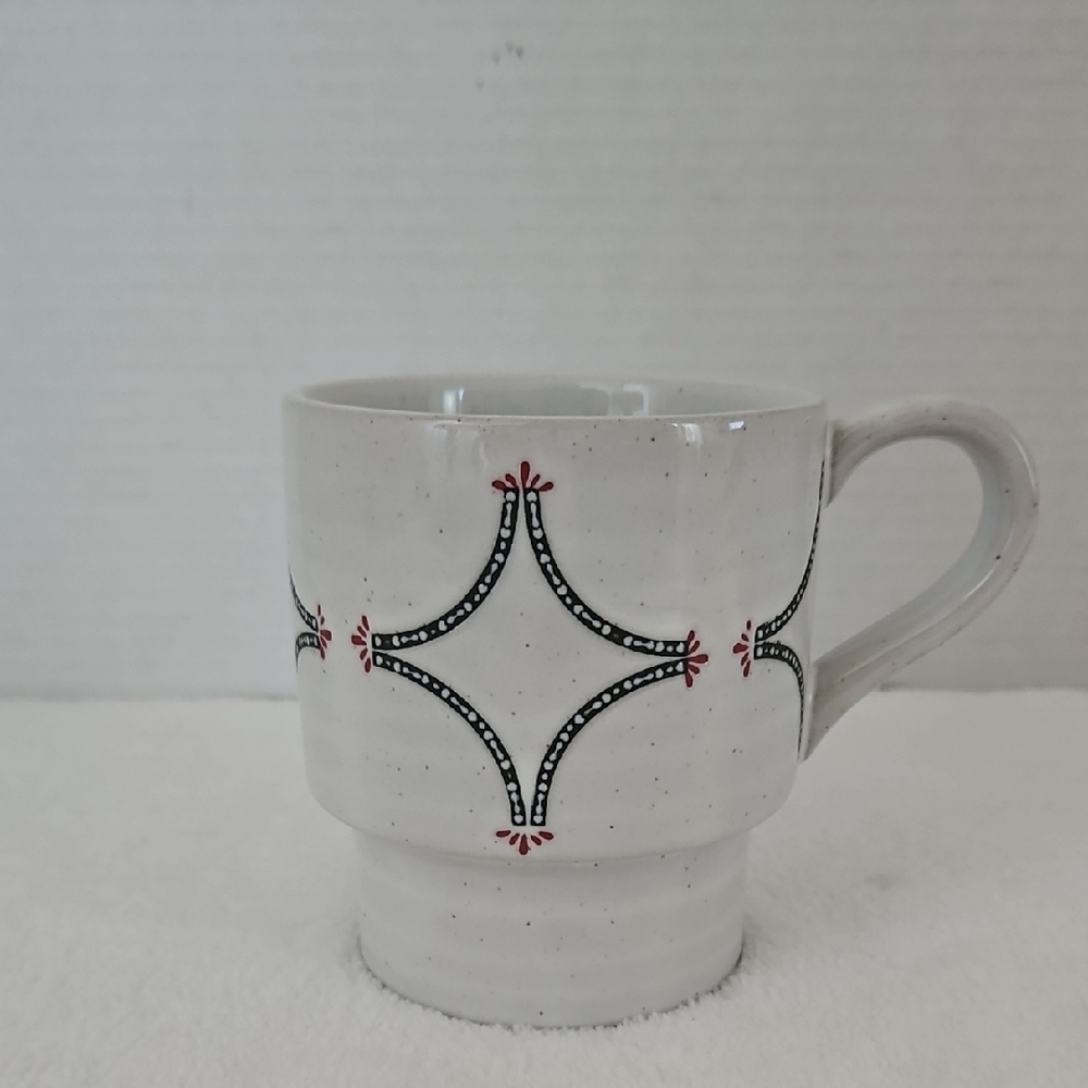 Hearth & Hand Sourcream Holiday Stoneware Coffee Tea Mug